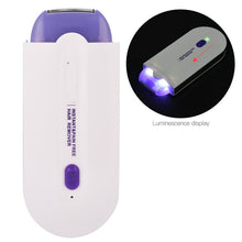 Load image into Gallery viewer, Electric Rechargeable Sense-Light Technology Painless Hair Removal Device Epilator Women Lady Shaver Skin Cleaning Care