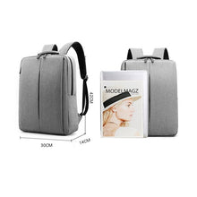 Load image into Gallery viewer, Men's Backpack Multifunctional USB Charing Bag Waterproof Nylon Rucksack Male For Laptop 15.6 Inch Business Casual Bagpack