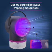 Load image into Gallery viewer, LED UV Mosquito Repellent USB Powered Mosquito Killer Catcher Killer Trap Photocatalytic Mosquito Trap Night Light For Outdoor