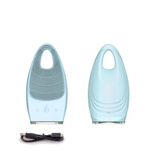 Load image into Gallery viewer, Facial Cleansing Brush Electric Face Clean Device Facial Massager Skin Cleaner Sonic Vibration Deep Pore Cleaning Brush