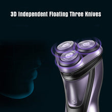 Load image into Gallery viewer, Professional Electric Shaver For Men Beard Trimmer 3D Floating Blade Rechargeable Hair Cutting Machine LED Display Shaving Razor