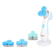 Load image into Gallery viewer, 3 In 1 Electric Facial Cleansing Brush Rotating Deep Pore Cleaning Skin Peeling Blackhead Removal Exfoliation Cleanser