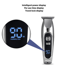 Load image into Gallery viewer, Hair cutting machine Hair Clipper Electric Hair Trimmer LED Display USB Rechargeable trimmer for men barber Clipper hair
