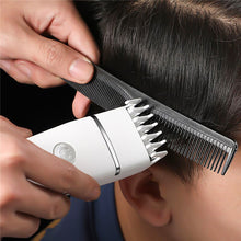 Load image into Gallery viewer, Electric Hair Clippers Low Noise Hair Cutting Shaver Coldless Adjustment Blade Haircut For Men Hair Beard Trimmer Machine