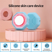 Load image into Gallery viewer, 3 In 1 Electric Beauty Appliances Makeup Removing Cleansing Skin Care Beauty Instrument Color Light Beauty Device