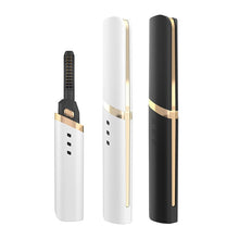 Load image into Gallery viewer, Electric Heated Eyelash Curler Portable Pen 40s Quick Heating USB Rechargeable Long Lasting Natural Eyelash Curler Makeup Tools