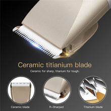 Load image into Gallery viewer, Professional Hair Trimmer Digital Usb Rechargeable Hair Clipper for Men Haircut Ceramic Blade Razor Hair Cutter Barber Machine