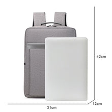 Load image into Gallery viewer, Man Backpack Waterproof Oxford Cloth Bag Multifunctional USB Charging Rucksack Male For Laptop Portable Business Bagpack