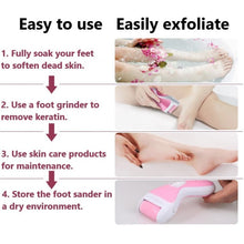 Load image into Gallery viewer, Electric Rechargeable Pedicure Foot Care Tool Fast Callus Mini Feet Dead Dry Skin Removal Portable and small Foot Sharpener