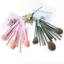 Load image into Gallery viewer, 11pcs Makeup Brushes Sets Tools Cosmetic Powder Contour Blush Lip Eyeshadow Concealer Facial Foundation Brush Kit