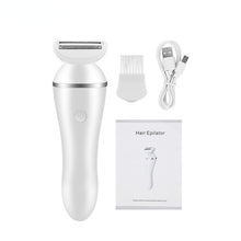 Load image into Gallery viewer, Electric Epilator Hair Shaving And Removal Female Facial Razor Skincare Trimmer For Women Facial Body Leg Electric Shaver