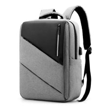 Load image into Gallery viewer, Backpack For Men Waterproof Nylon Luxury Designer Backbag USB Charging Business Anti-theft Black Urban Bag For Laptop 15.6-inch