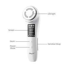 Load image into Gallery viewer, 5 In 1 EMS Facial Beauty machine Skin Care Tool Electroporation Rejuvenation Women Face Care Anti Wrinkles