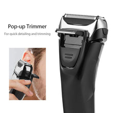 Load image into Gallery viewer, Cordless Electric Beard Trimmer Powerful Hair Shaver For Men Waterproof Hair Removel Fast Charging Razor With LED Display Tools
