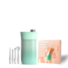 Load image into Gallery viewer, 200ml Oral Irrigator Water Flosser Jet Portable Tooth Cleaner USB Rechargeable Teeth Whitening Irrigator Dental Cleaning Tools
