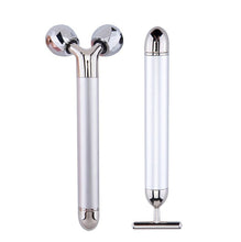 Load image into Gallery viewer, Energy Beauty Bar 24K Gold Facial Vibration Massager Anti Aging Skin Tighten V-Face Lifting Massage Roller Chin Reducer
