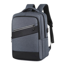 Load image into Gallery viewer, Backpack For Men Multifunctional Man's Business Bag USB Charging Waterproof Rucksack Male For Laptop Trolley Strap Design