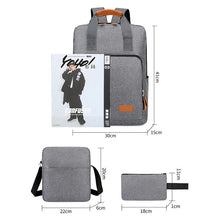 Load image into Gallery viewer, Business Casual Backpacks For Men Waterproof Oxford Cloth Bag Male Multifunction Portable Laptop Rucksack Unisex Bagpack
