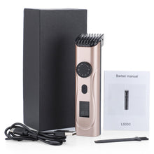 Load image into Gallery viewer, USB Electric Hair Clippers Rechargeable Shaver Beard Hair Trimmer Men Hair Cutting Machine Beard Barber Hair Cut For Men