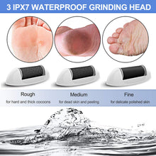 Load image into Gallery viewer, USB Charging Hard Dry Skin Cuticle Cocoon Removal Portable Electric Foot Grinder Care Sharpener File Professional Pedicure Tool