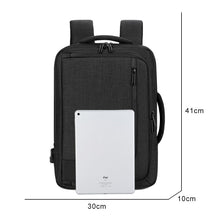 Load image into Gallery viewer, Men's Backpack Trendy Multifunctional Oxford Cloth Laptop Backpack USB Rechargeable Waterproof Business Bag For Man