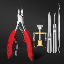 Load image into Gallery viewer, Toe Nail Clippers Nail Correction Thick Nails Ingrown Toenails Nippers Cutters Dead Skin Dirt Remover Pedicure Care Tool Pro