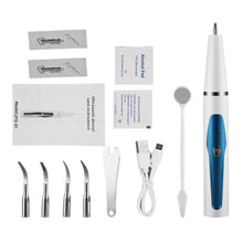 Load image into Gallery viewer, Portable Ultrasonic Dental Scaler Tooth Calculus Remover Tooth Stains Tartar Tool Dentist Teeth Whitening Oral Hygiene Tools