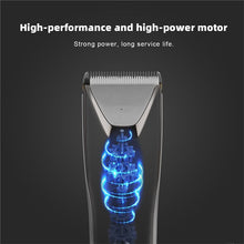 Load image into Gallery viewer, Professional Men's Hair Clippers Led Display Hair Trimmer Barber Haircut Ceramic Blade Shaver USB Rechargeable Razor Machine