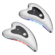 Load image into Gallery viewer, Micro-current Face Electric Guasha Massager Machine Facial Massage Rechargeable Skin Rejuvenation Lifting Scraping Slimming Tool