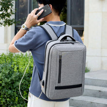 Load image into Gallery viewer, Backpack For Men USB Charging Business Bag Multifunctional Waterproof Rucksack Male For Laptop 15 6 Inch Portable Travel Bagpack