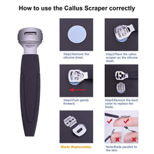 Load image into Gallery viewer, Foot Care Set Pedicure Set Professional Stainless Steel Nail Clipper Callus Remover Manicure Set Foot Care Set for Women Men