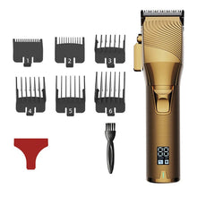 Load image into Gallery viewer, Men's Barber Clipper Hair Clipper Set Cordless Hair Clipper Beard Trimmer Haircut Beauty Rechargeable Shaver