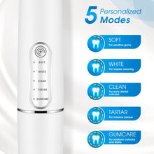 Load image into Gallery viewer, Fashion Electric Toothbrush Rechargeable Sonic Dental Scaler 5 Modes Oral Teeth Tartar Remover Tooth Brush Whitening Waterproof