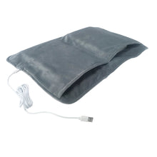Load image into Gallery viewer, Graphene Electric Foot Heater USB Charging Thermostatic Warm Foot Cover Portable Heater Warmer Washable Keeping Warm in Winter