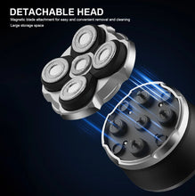 Load image into Gallery viewer, Rechargeable 5 Blades Hair Cutting Machine Man's Shaver LED Display Electric Waterproof Razor and Beard Trimmer Bald Head Shaver