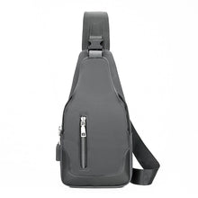 Load image into Gallery viewer, Business Crossbody Bags For Men Multi-function Waterproof Bag Large Capacity USB Charging Laptop Chest Bags Travel Bagpack