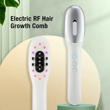 Load image into Gallery viewer, Household Electric RF Hair Growth Comb Oil Applicator Red Blue Head Massage Brush Stimulates Scalp Anti-Hair Loss