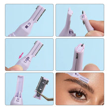 Load image into Gallery viewer, 1pcs Electric Eyebrow Trimmer Mini Shaver Hair Remover Facial Shaver Hair Remover Facial And Neck Blur Lips Body Arms And Legs