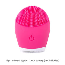 Load image into Gallery viewer, Electric cleanser Facial Cleansing Brush Face Skin Care Tools Waterproof Electric Sonic Cleanser Facial Beauty Massager