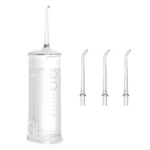 Load image into Gallery viewer, USB Rechargeable Water Flosser Portable Dental Water Jet 200ML IPX7 Waterproof Teeth Cleaner with 3 Jet Tip DIY Modes