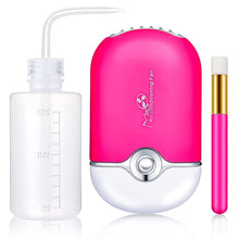 Load image into Gallery viewer, 3 in 1 USB Air Conditioning Lash Fan Dryer Lash Shampoo Brushes Nose Brush eyelash Wash Bottle for Eyelash Extension supplies