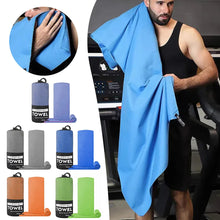 Load image into Gallery viewer, Water Absorbing Towel Lint Free 3pcs Microfiber Quick Dry Breathable Towel Set Comfortable Fast Absorbing Towel for Beach Travel
