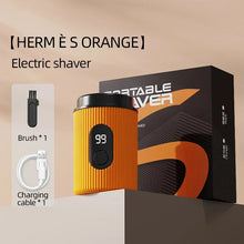 Load image into Gallery viewer, Electric Shaver Portable USB Charging Smart Digital Display Men's Shaver Easy Travel Facial Shaver Body Hair Trimmer Men's Gift