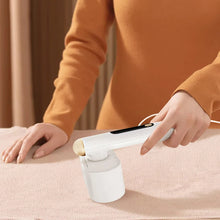 Load image into Gallery viewer, Double Head Lint Remover for Clothes Rechargeable Sweater Shavers to Remove Pilling Electric Fabric Shaver 4-Speeds Remove Fuzz