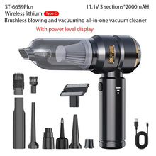 Load image into Gallery viewer, Car Vacuum Cleaner Wireless Mini Handheld Strong Suction Cleaning Machine Portable Vacuum Cleaner for Car Home