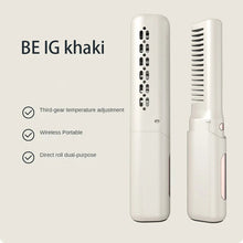 Load image into Gallery viewer, Cordless Compact Hair Straightening Brush Automatic Power Off Protection Portable A Smooth Comb Not Harmful To Hair Anti-scald