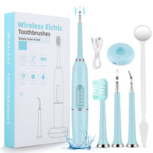 Load image into Gallery viewer, Fashion Electric Toothbrush Rechargeable Sonic Dental Scaler 5 Modes Oral Teeth Tartar Remover Tooth Brush Whitening Waterproof