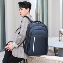 Load image into Gallery viewer, Backpacks For Man Fashion Simple Oxford Cloth Waterproof Women Rucksack High Capacity Business Travel Unisex Laptop Bag