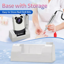 Load image into Gallery viewer, 45000RPM Nail Drill Machine Portable Nail Polish Gel Sander Electric Professional Nail Lathe With HD LCD Display Manicure Care