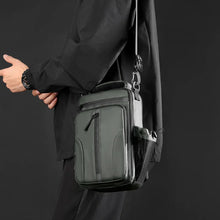 Load image into Gallery viewer, Fashion Men's Chest Bag Shoulder Backpack Waterproof Sling Cross Body Satchel Travel Bags with USB Charging Port Gifts